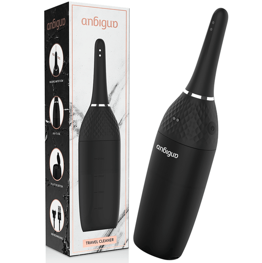 ANBIGUO - ULTIMATE LIMPIADOR ANAL AUTOMÁTICO 5 INTENSIDADES - Optelum