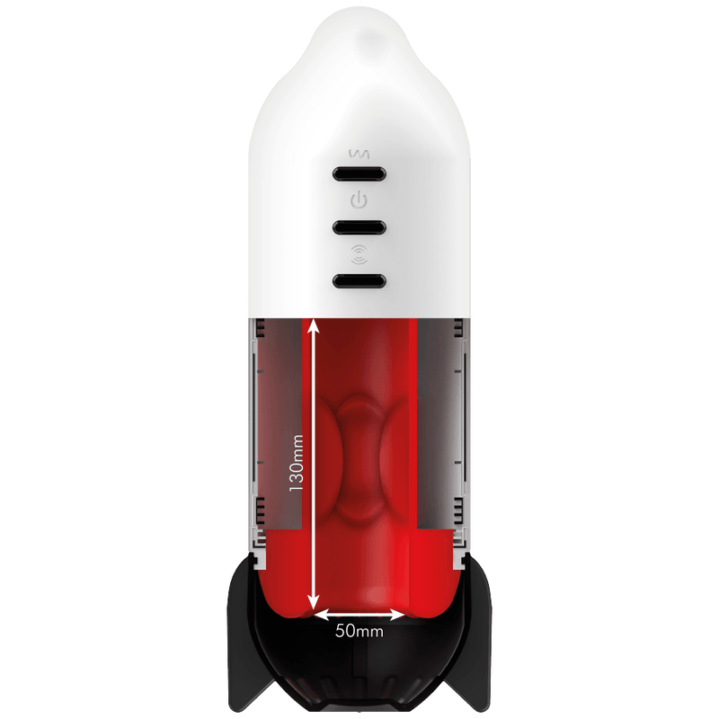 JAMYJOB - ROCKET MASTURBADOR TECNOLOGÍA SOFT COMPRESSION Y VIBRACION - Optelum