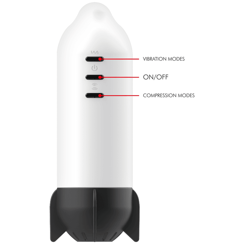 JAMYJOB - ROCKET MASTURBADOR TECNOLOGÍA SOFT COMPRESSION Y VIBRACION - Optelum