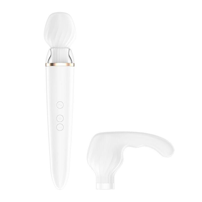 SATISFYER - DOUBLE WANDER APP BLANCO - Optelum