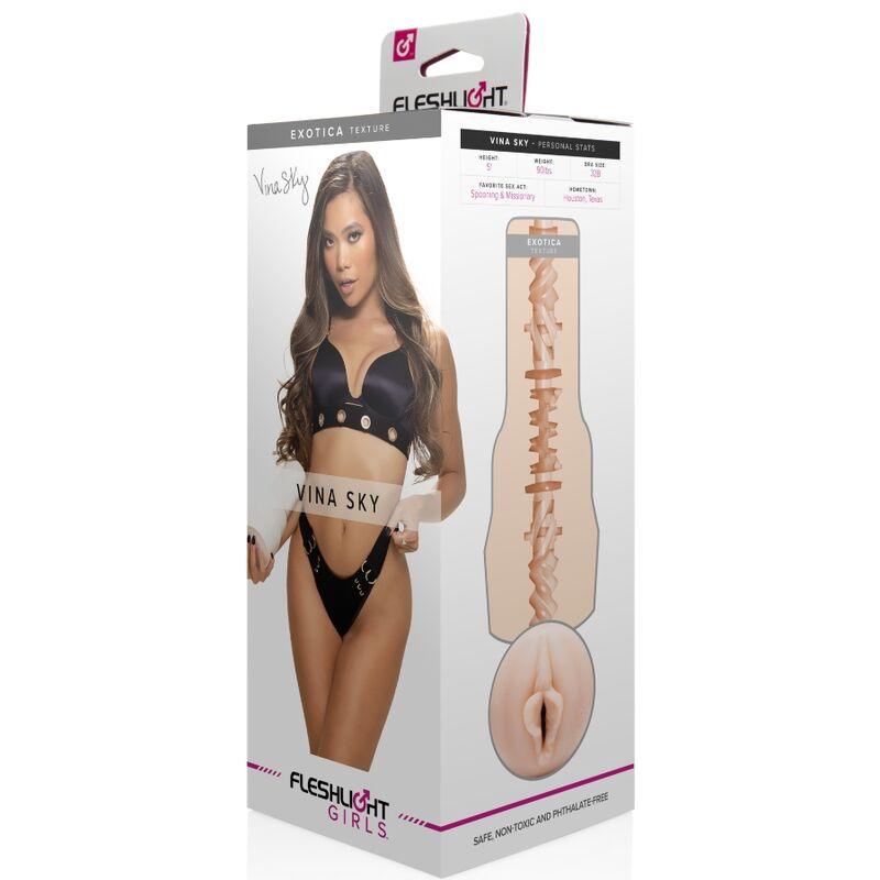 FLESHLIGHT GIRLS - VINA SKY EXOTICA TEXTURE VAGINA - Optelum