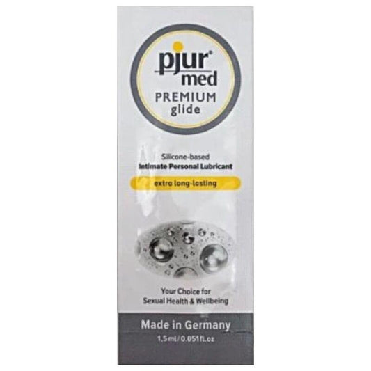PJUR - MED LUBRICANTE SILICONA 1.5 ML - Optelum