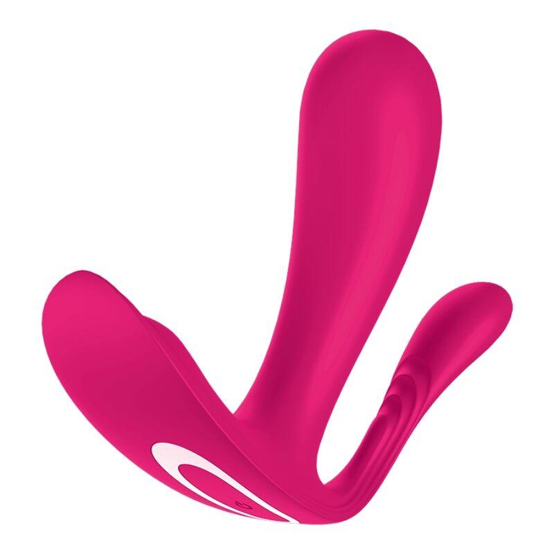 SATISFYER - TOP SECRET + VIBRADOR ROSA - Optelum