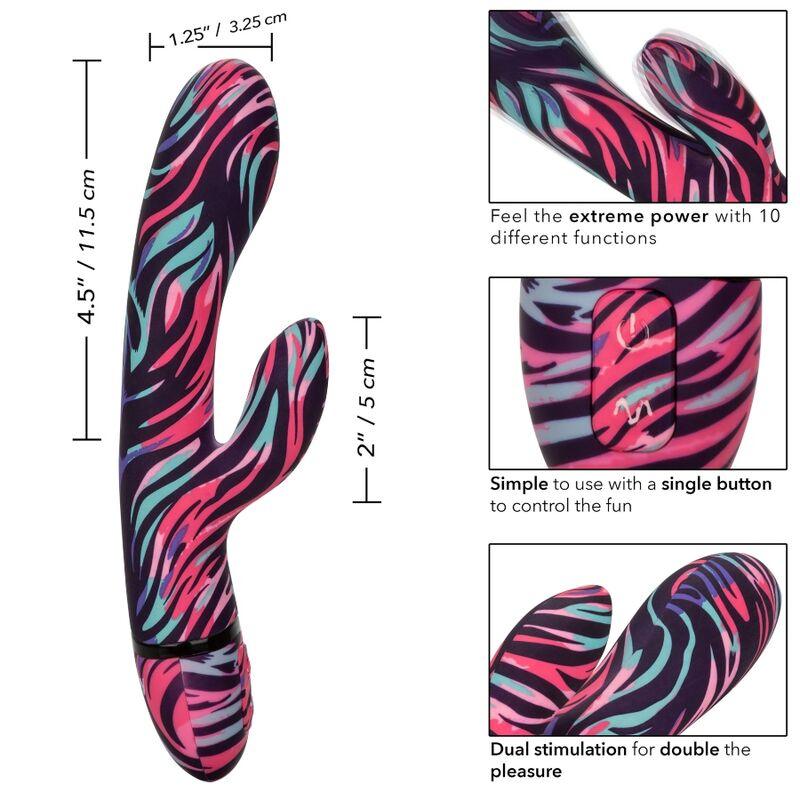 CALEXOTICS - VIBRADOR MENAGE A MOI DUAL WAND - Optelum