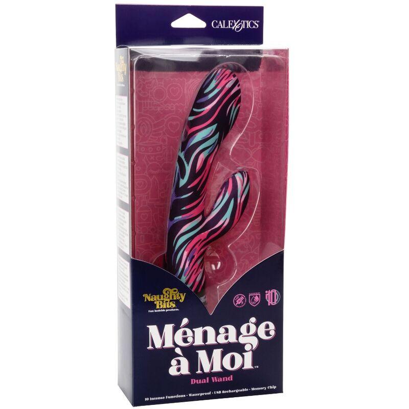 CALEXOTICS - VIBRADOR MENAGE A MOI DUAL WAND - Optelum