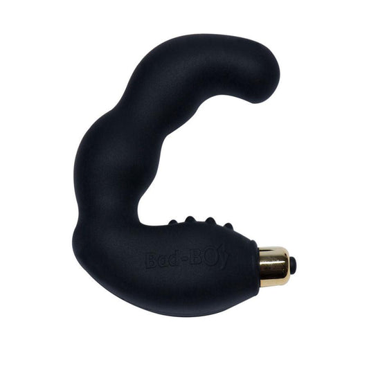 ROCKS-OFF - BAD BOY MASAJEADOR DEL PUNTO G MASCULINO NEGRO - Optelum