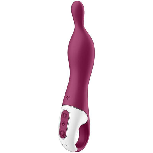 SATISFYER - AMAZING 1 VIBRADOR PUNTO A BERRY - Optelum