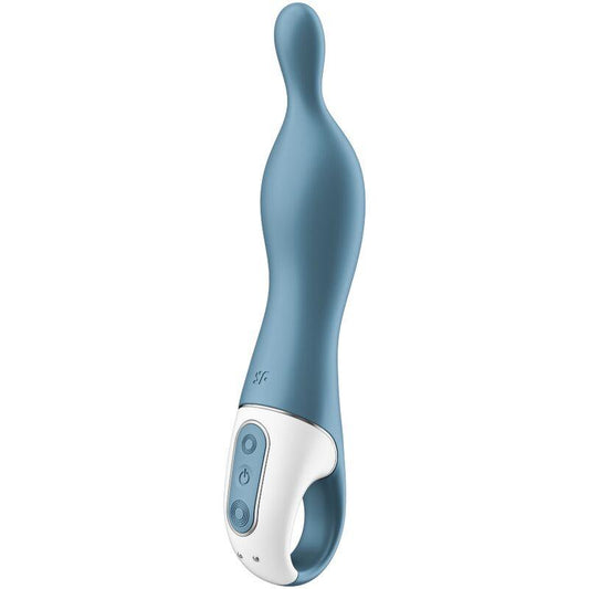 SATISFYER - AMAZING 1 VIBRADOR PUNTO A AZUL - Optelum