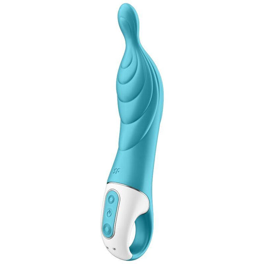 SATISFYER - AMAZING 2 VIBRADOR PUNTO A TURQUESA - Optelum