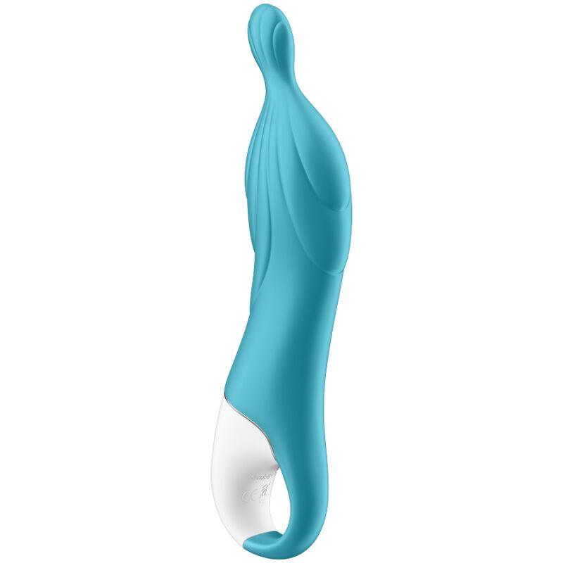 SATISFYER - AMAZING 2 VIBRADOR PUNTO A TURQUESA - Optelum