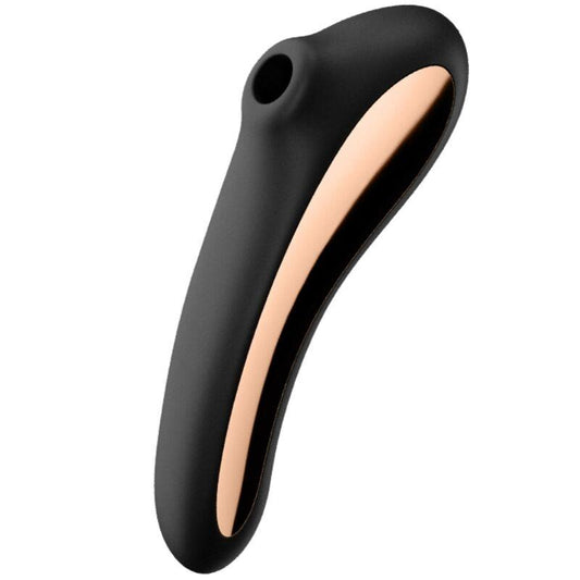 SATISFYER - DUAL KISS ESTIMULADOR CLITORIS NEGRO - Optelum