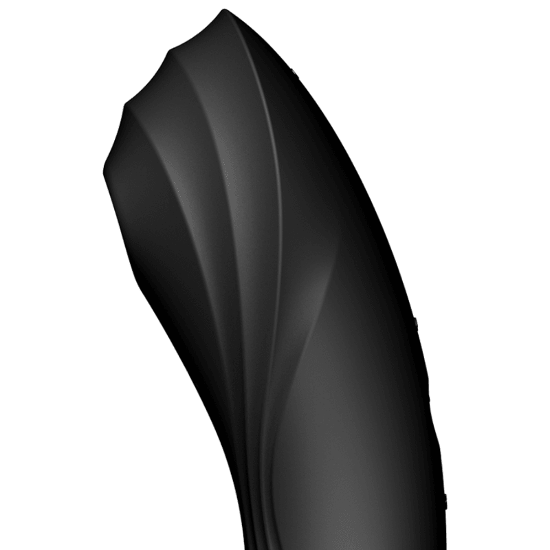 SATISFYER - CURVY TRINITY 4 ESTIMULADOR Y VIBRADOR NEGRO - Optelum