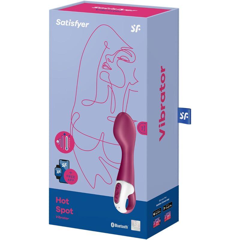 SATISFYER - HOT SPOT VIBRADOR PUNTO G - Optelum