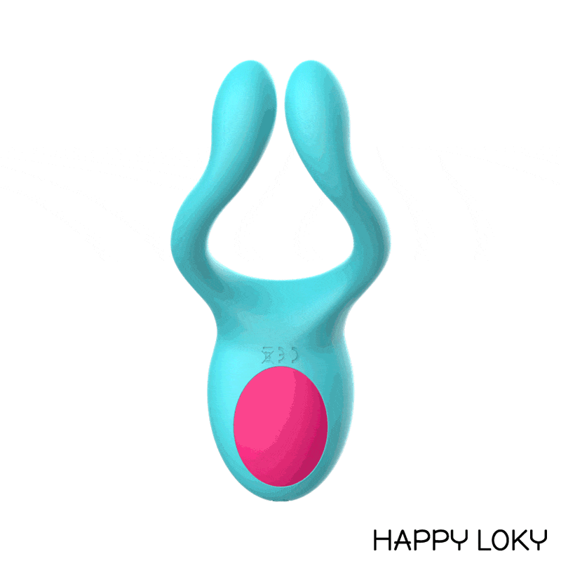 HAPPY LOKY - FUNNY FROG MULTI VIBRADOR CONTROL REMOTO - Optelum
