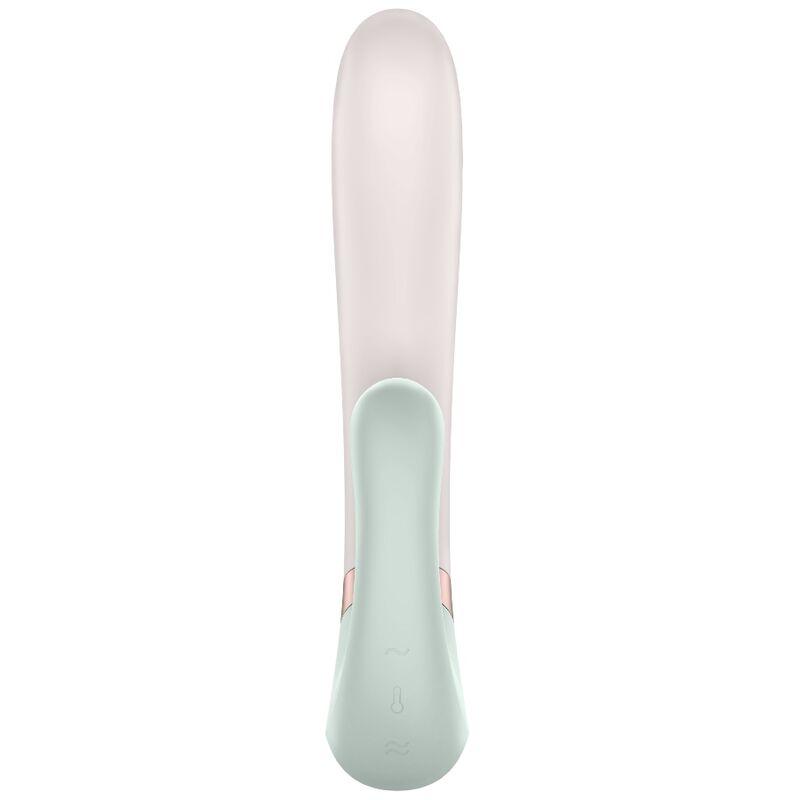 SATISFYER - HEAT WAVE VIBRADOR APP ROSA - Optelum