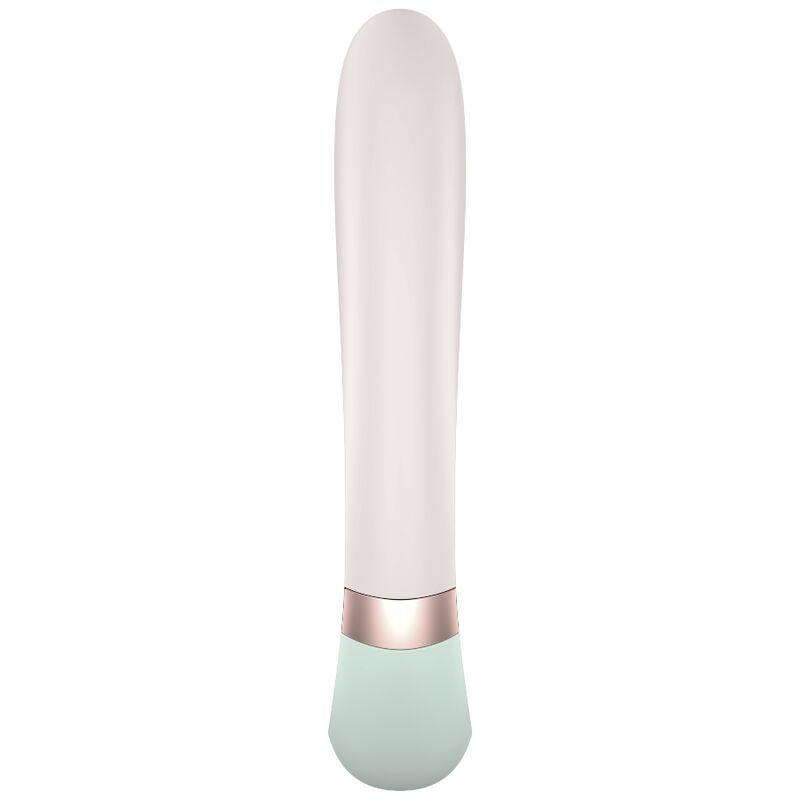 SATISFYER - HEAT WAVE VIBRADOR APP ROSA - Optelum
