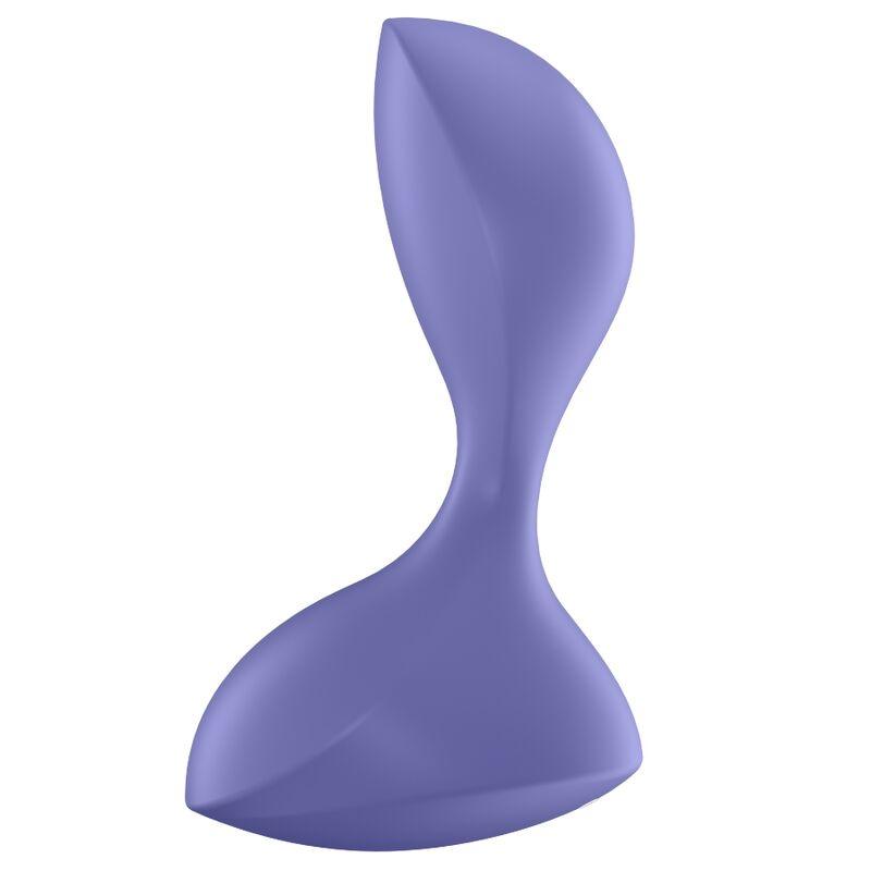 SATISFYER - SWEET SEAL PLUG VIBRADOR APP VIOLETA - Optelum