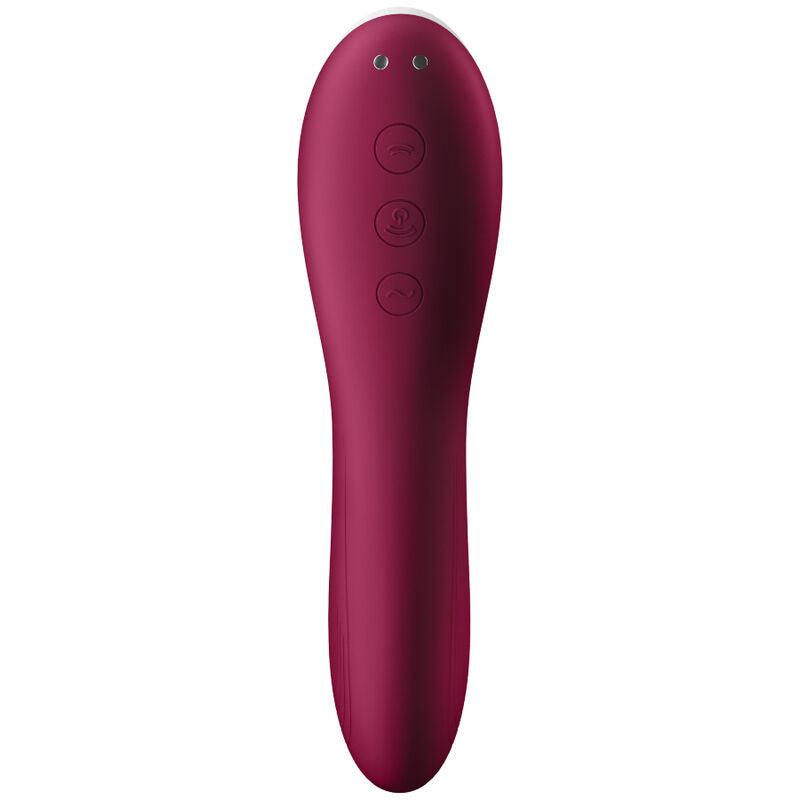 SATISFYER - DUAL CRUSH ESTIMULADOR Y VIBRADOR - Optelum