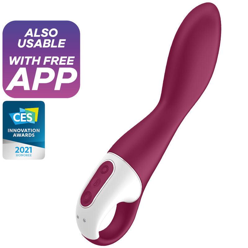 SATISFYER - HEATED THRILL VIBRADOR PUNTO G - Optelum