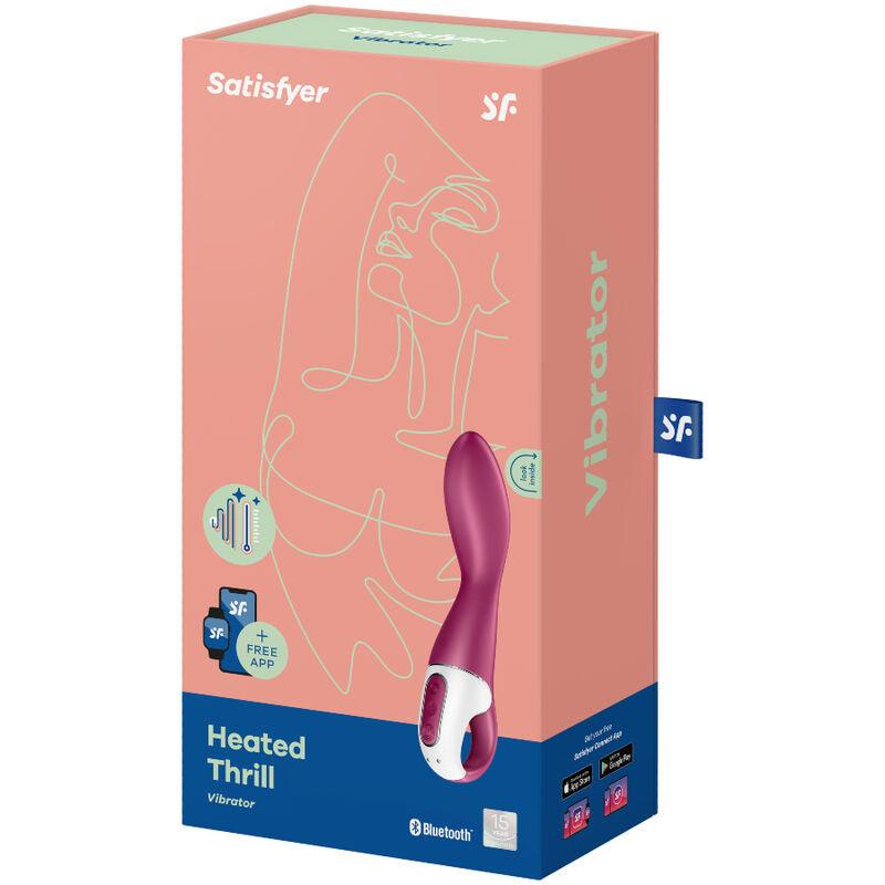 SATISFYER - HEATED THRILL VIBRADOR PUNTO G - Optelum