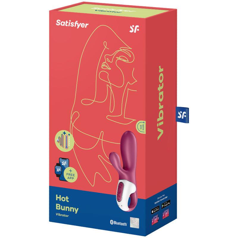 SATISFYER - HOT BUNNY VIBRADOR PUNTO G - Optelum