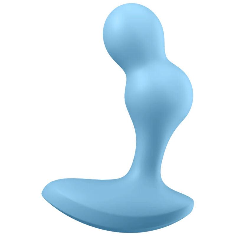 SATISFYER - DEEP DIVER PLUG VIBRADOR APP GRIS - Optelum