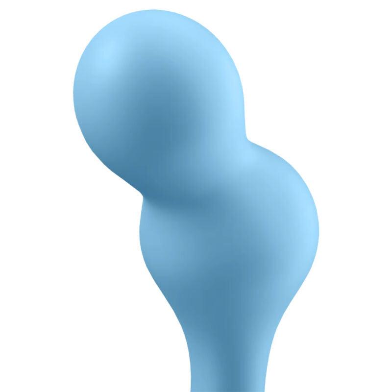 SATISFYER - DEEP DIVER PLUG VIBRADOR APP GRIS - Optelum