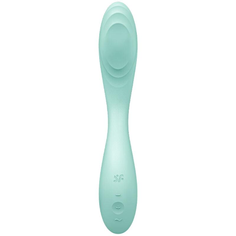 SATISFYER - RRROLLING PLEASURE VIBRADOR PUNTO G VERDE - Optelum