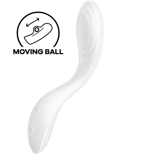 SATISFYER - RRROLLING PLEASURE VIBRADOR PUNTO G VERDE - Optelum