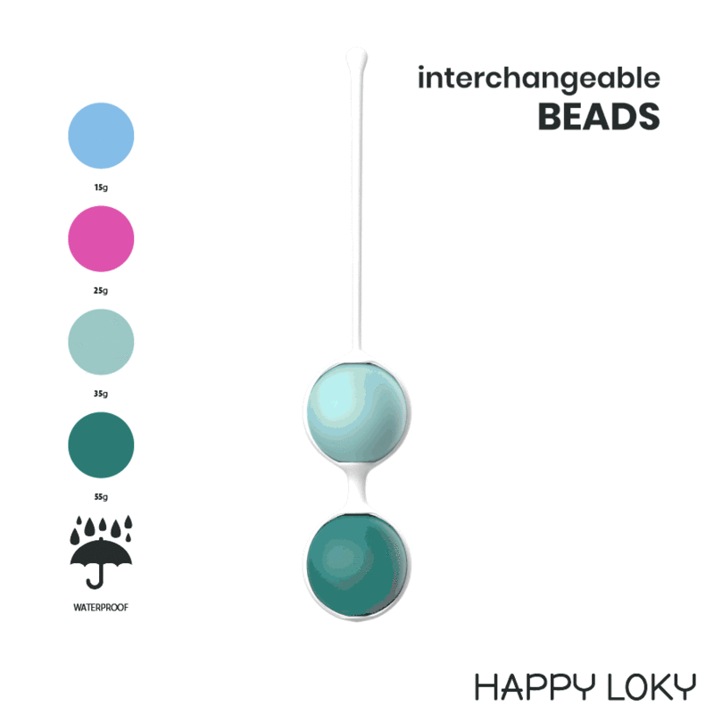 HAPPY LOKY - KEGEL BEADS ENTRENAMIENTO SUELO PELVICO - Optelum