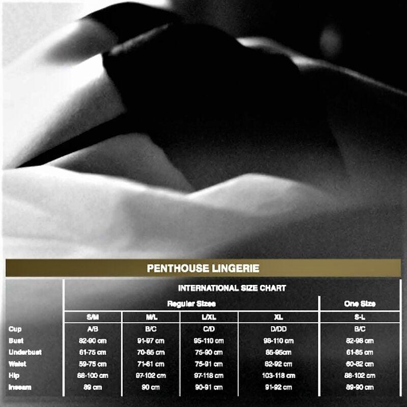 PENTHOUSE - SCANDALOUS TEDDY NEGRO XL - Optelum