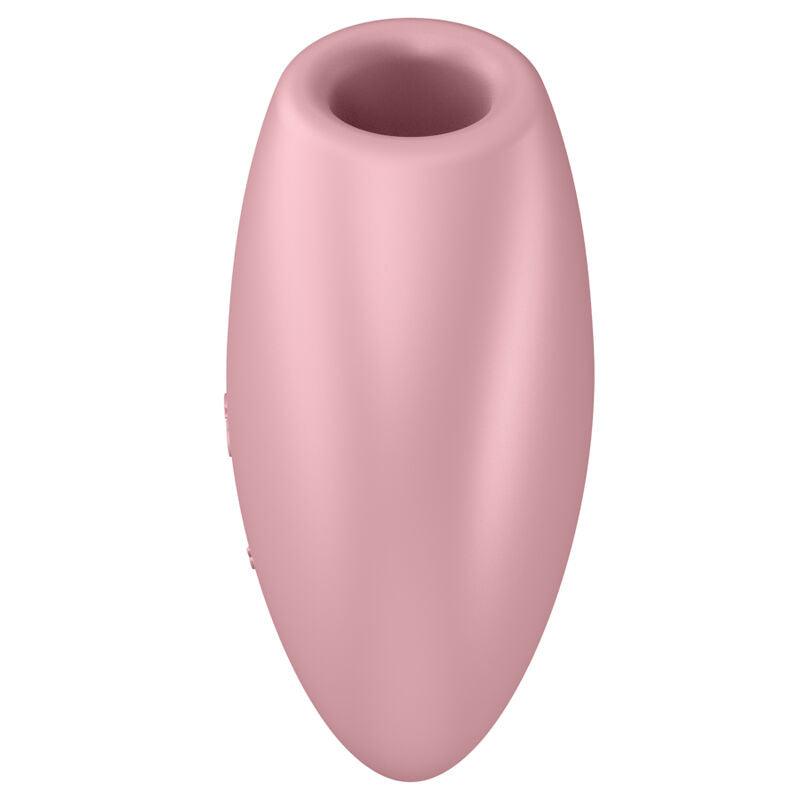 SATISFYER - CUTIE HEART ESTIMULADOR Y VIBRADOR ROSA - Optelum