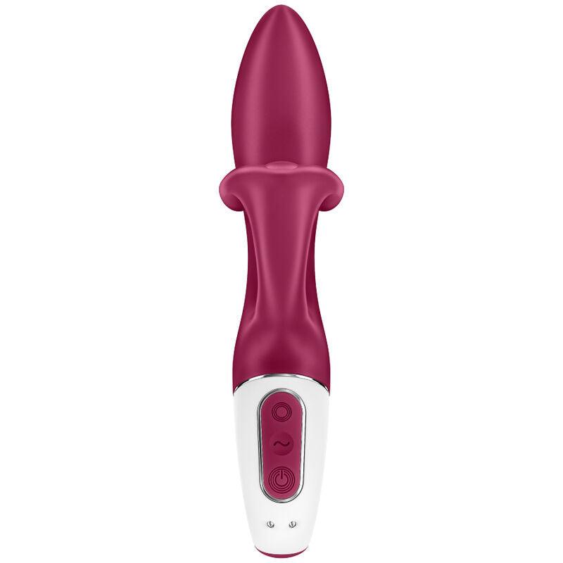 SATISFYER - EMBRACE ME VIBRADOR PUNTO G ROJO - Optelum
