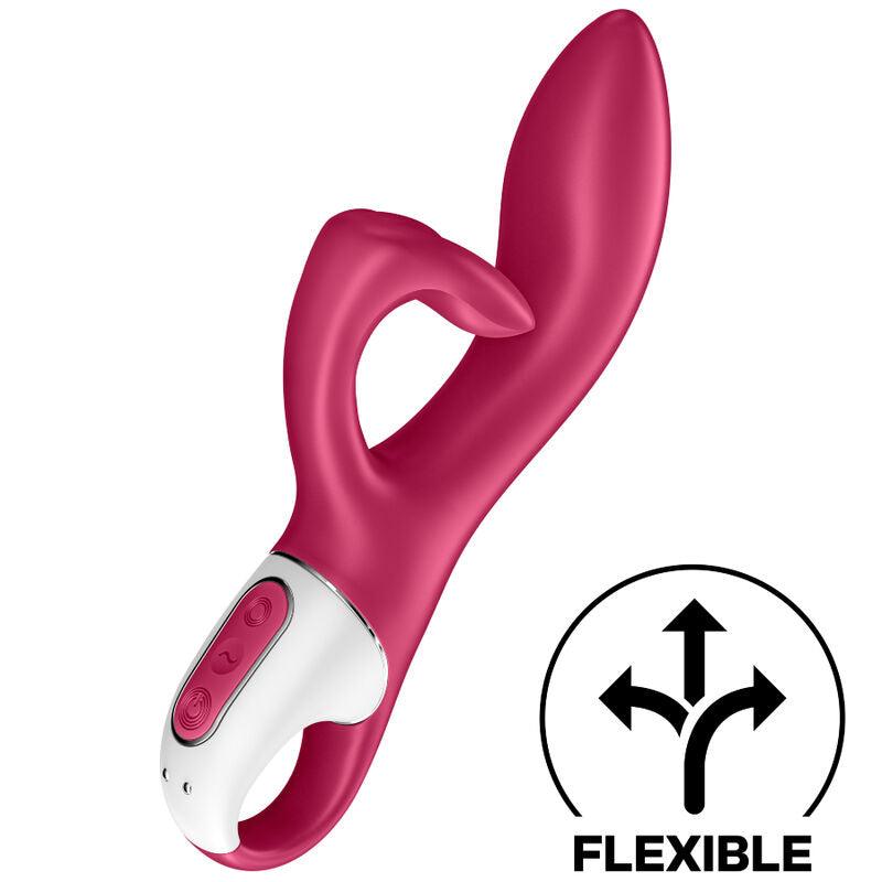 SATISFYER - EMBRACE ME VIBRADOR PUNTO G ROJO - Optelum