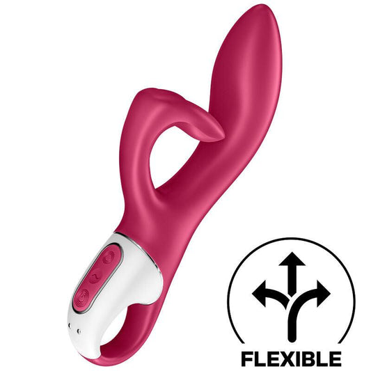 SATISFYER - EMBRACE ME VIBRADOR PUNTO G ROJO - Optelum