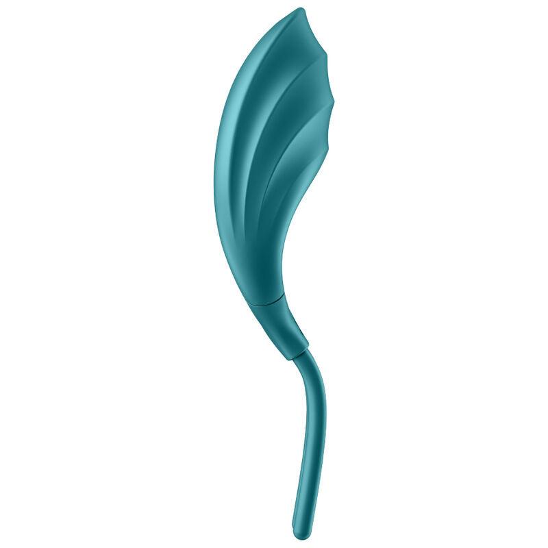 SATISFYER - SWORDSMAN ANILLO VIBRADOR VERDE - Optelum