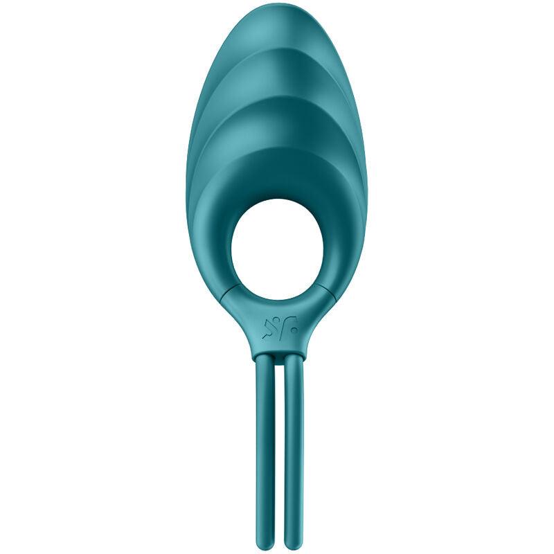 SATISFYER - SWORDSMAN ANILLO VIBRADOR VERDE - Optelum