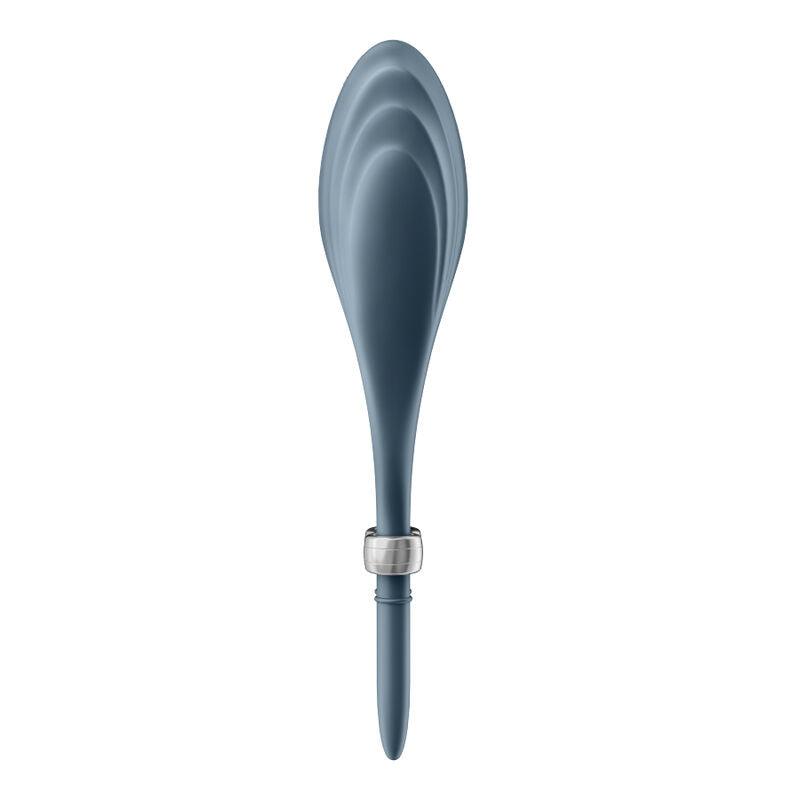 SATISFYER - DUELIST ANILLO VIBRADOR AZUL - Optelum