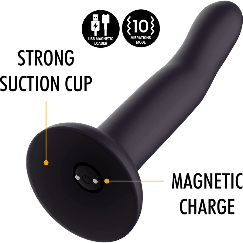 MYTHOLOGY - DUMAN MYSTIC DILDO L - VIBRADOR COMPATIBLE CON WATCHME WIRELESS TECHNOLOGY - Optelum