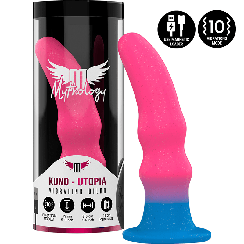 MYTHOLOGY - KUNO UTOPIA DILDO S - VIBRADOR COMPATIBLE CON WATCHME WIRELESS TECHNOLOGY - Optelum