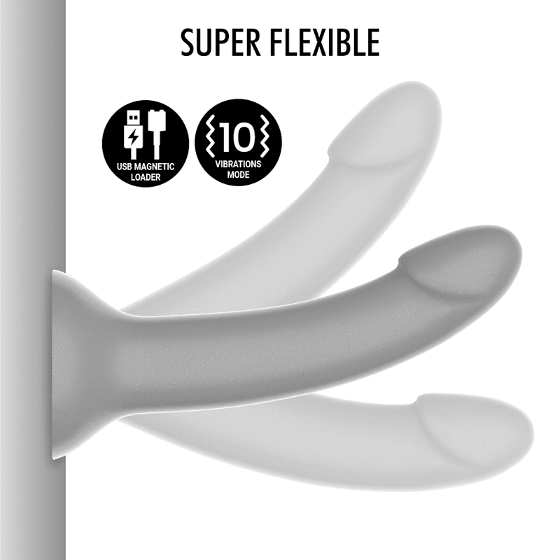 MYTHOLOGY - RUNE MAJESTIC DILDO S - VIBRADOR COMPATIBLE CON WATCHME WIRELESS TECHNOLOGY - Optelum