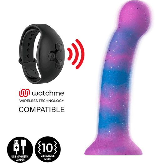 MYTHOLOGY - DION GALACTIC DILDO S - VIBRADOR COMPATIBLE CON WATCHME WIRELESS TECHNOLOGY - Optelum