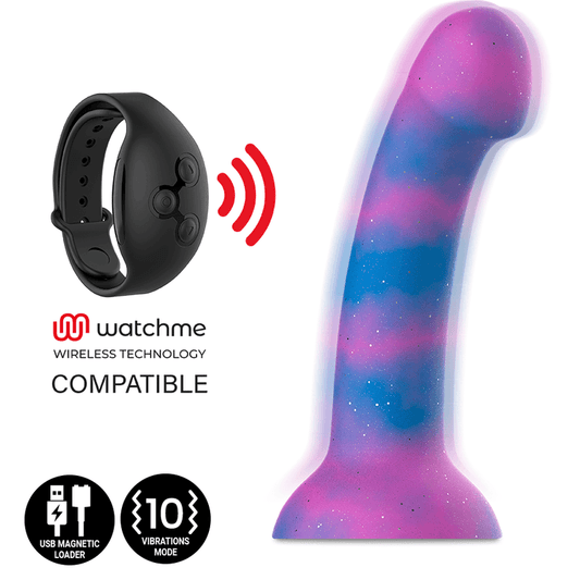 MYTHOLOGY - DION GALACTIC DILDO M - VIBRADOR COMPATIBLE CON WATCHME WIRELESS TECHNOLOGY - Optelum