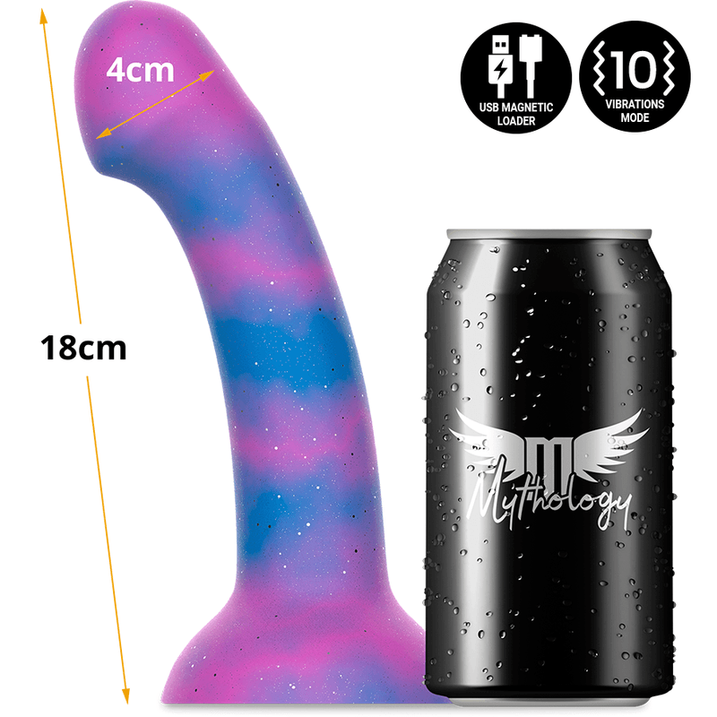 MYTHOLOGY - DION GALACTIC DILDO M - VIBRADOR COMPATIBLE CON WATCHME WIRELESS TECHNOLOGY - Optelum
