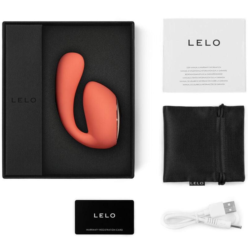 LELO - IDA WAVE MASAJEADOR PAREJAS CORAL - Optelum