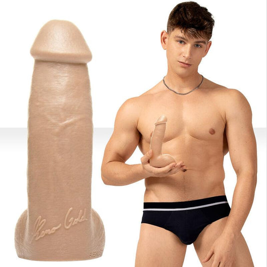 FLESHJACK - RENO GOLD DILDO 19 CM - Optelum