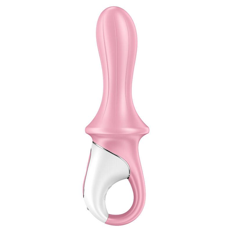 SATISFYER - AIR PUMP BOOTY 5+ VIBRADOR ANAL INFLABLE ROSA - Optelum