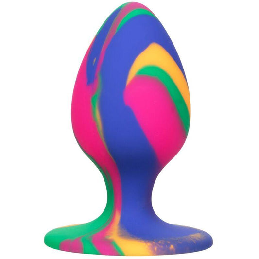 CALEXOTICS - CHEEKY MEDIUM TIE-DYE PLUG ANAL - Optelum