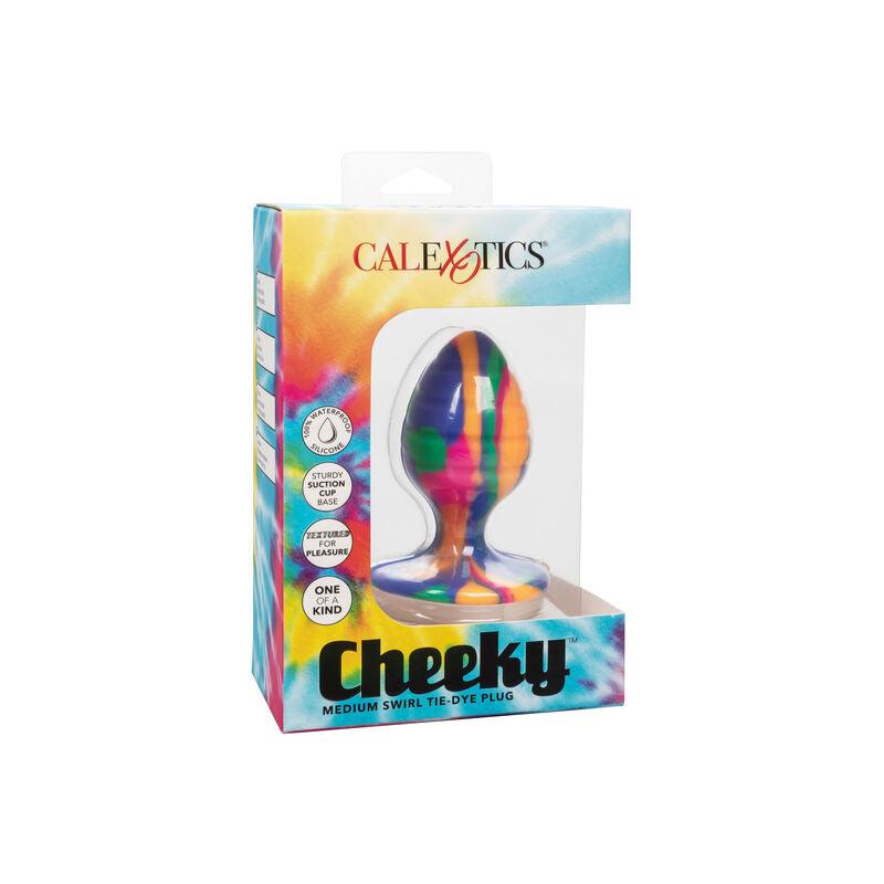 CALEXOTICS - PLUG ANAL CHEEKY MEDIANO SWIRL - Optelum