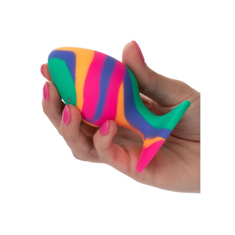 CALEXOTICS - CHEEKY LARGE TIE-DYE PLUG ANAL - Optelum